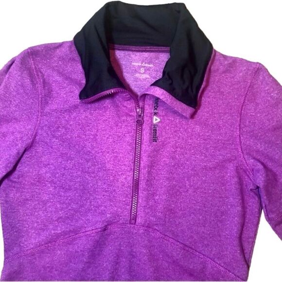 Reebok CrossFit Workout Jacket in Hot Pink Heather/Black Women’s S - Picture 3 of 13